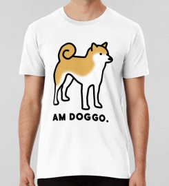 Am Doggo Shiba Inu T-shirt